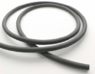 Click to enlarge - Black hose, long length moulded, for non-combustible gases.