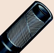 Click to enlarge - High pressure grouting/plaster hose offering good flexibility under pressure. This hose is made from conductive rubber both on the cover and liner. Specially designed for pumping plaster.