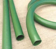 Click to enlarge - Heavy duty, thick wall, flexible PVC suction/discharge hose reinforced with a rigid PVC spiral. A 'proper' hose for a tough job, this hose keeps working when the 'medium' duty hoses have given up. Particularly suitable for irrigation pumps.