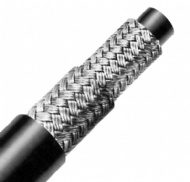 Click to enlarge - Synthetic rubber hose reinforced with a double textile braid. 2