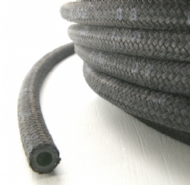Click to enlarge - This hose is designed for use on engines and fuel lines. It has a fabric finish to the cover and is highly flexible. Designed for use with leaded and unleaded petrol.