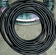 Click to enlarge - Medium pressure anti-static air hose for general industrial use. Used where electrical continuity is required or when extra electrical safety is required. The hose has a high carbon content and fully complies to BS2050. 