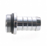 Click to enlarge - Threaded connector with male thread and hose tail