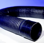 Click to enlarge - Range of large to very large bore ducting hoses. Diameters are produced up to 1200mm bore with different wire pitch distances.